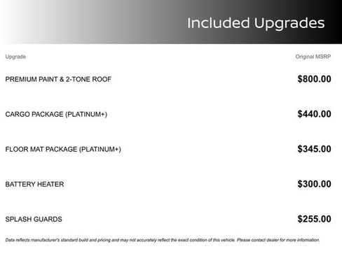 New 2026 Nissan Leaf Platinum+ w/ Cargo Package (Platinum+) image 4