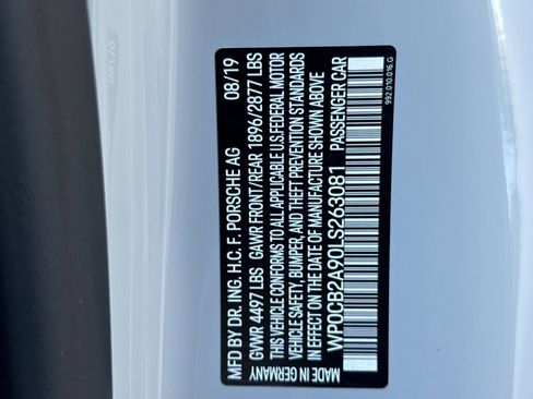 Certified 2020 Porsche 911 Carrera S image 35