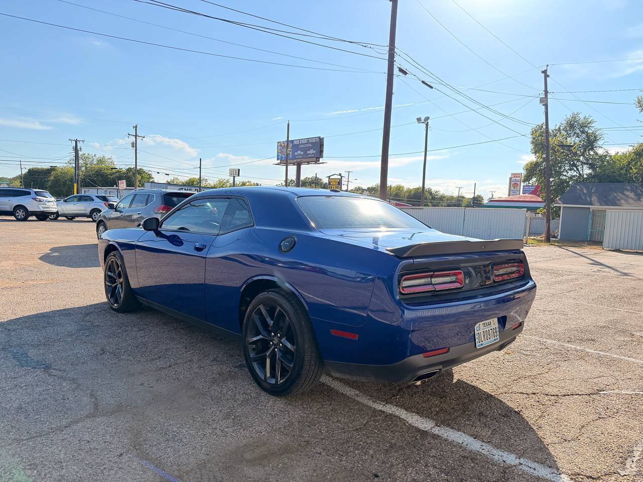 Used 2021 Dodge Challenger SXT w/ Blacktop Package RWD image 8