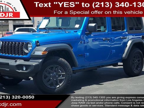 Used 2025 Jeep Wrangler Unlimited Sport AWD/4WD image 1
