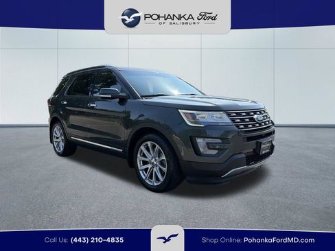 Used 2016 Ford Explorer Limited w/ Class II Trailer Tow Package FWD image 4