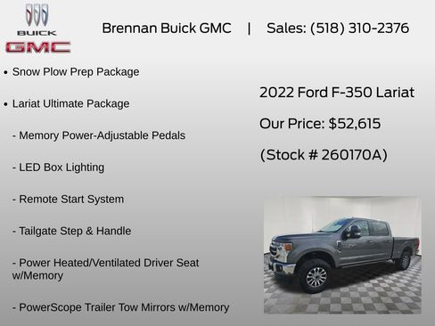 Used 2022 Ford F350 Lariat w/ Lariat Ultimate Package AWD/4WD image 6