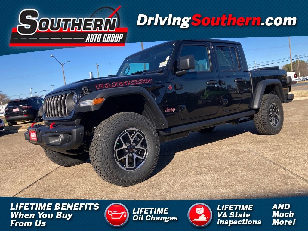 New 2026 Jeep Gladiator Rubicon w/ Safety Group AWD/4WD 360° Tour