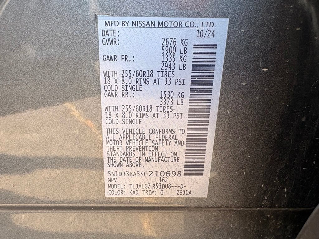 Used 2025 Nissan Pathfinder SV FWD image 35