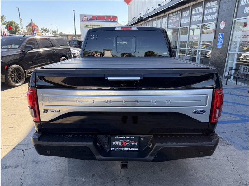 Used 2017 Ford F150 Limited w/ Trailer Tow Package AWD/4WD image 14