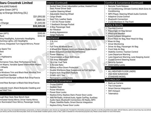 Certified 2024 Subaru Crosstrek 2.5i Limited image 22