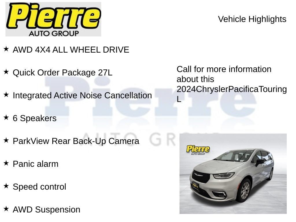 Used 2024 Chrysler Pacifica Touring-L AWD/4WD image 7