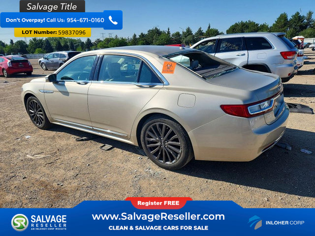 Used 2017 Lincoln Continental Select FWD image 3