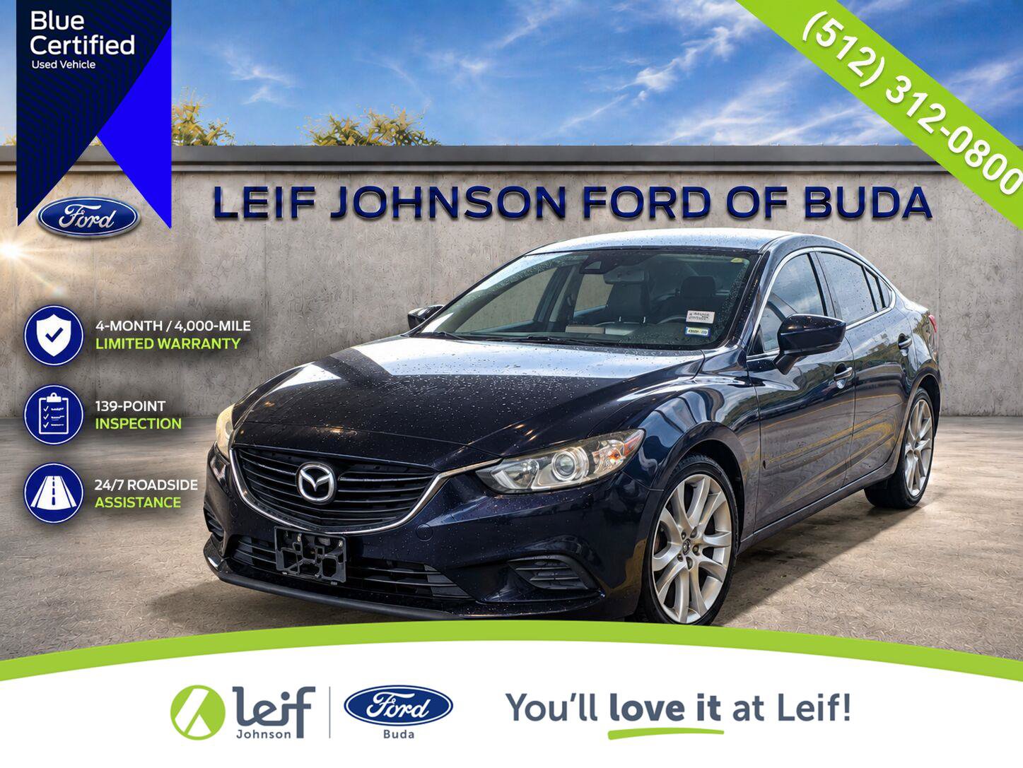 Used 2017 MAZDA MAZDA6 Touring FWD image 1