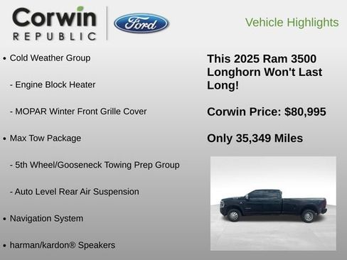 Used 2025 RAM 3500 Longhorn image 6