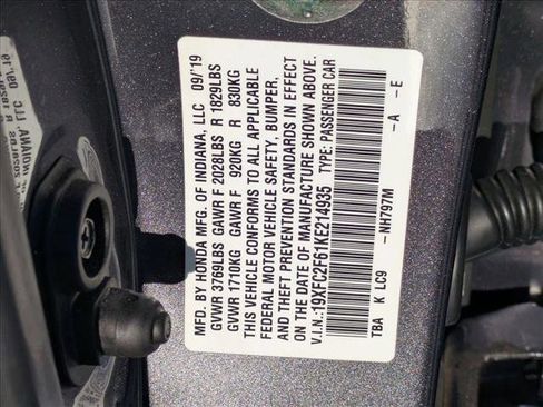 Used 2019 Honda Civic LX image 24