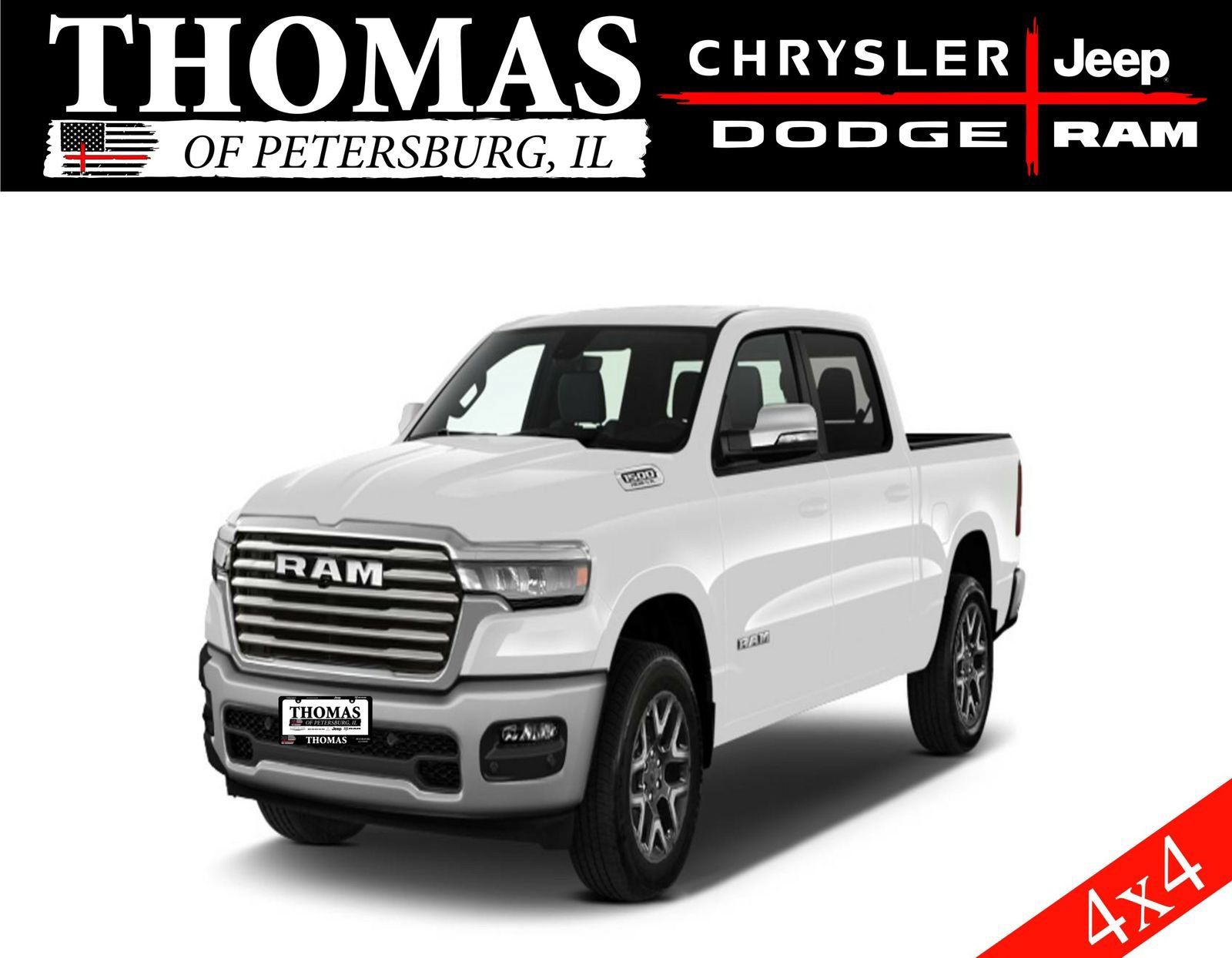 Used 2025 RAM 1500 Laramie AWD/4WD image 1