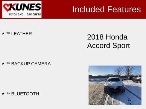 Used 2018 Honda Accord Sport image 2