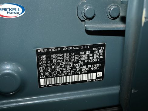 Certified 2024 Honda HR-V Sport image 31