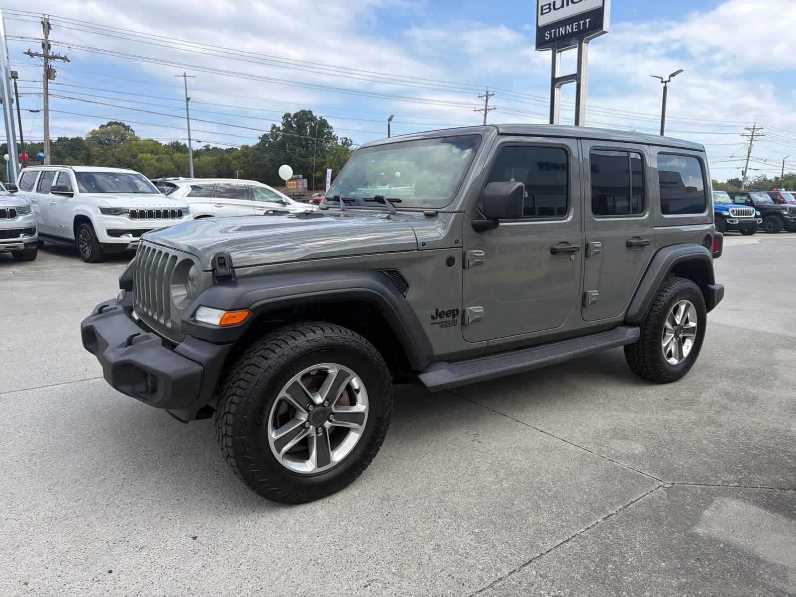 Used 2021 Jeep Wrangler Unlimited Sport w/ Sun And Sound Package AWD/4WD image 2