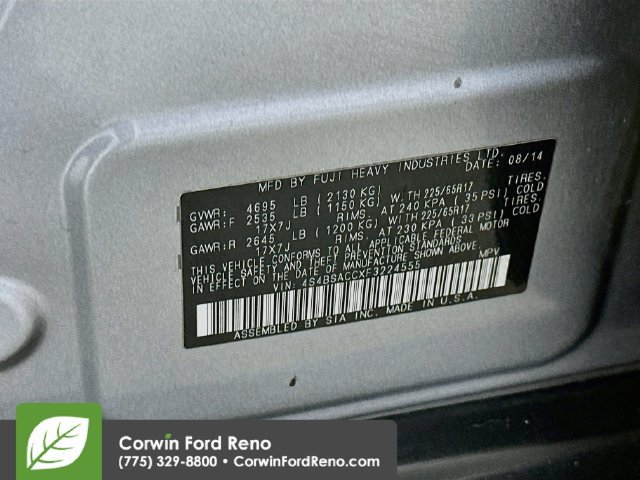 Used 2015 Subaru Outback 2.5i Premium AWD/4WD image 36