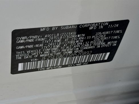 Certified 2025 Subaru Forester AWD/4WD image 28