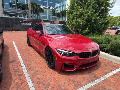 Used 2020 BMW M4 Coupe w/ Competition Package RWD image 1