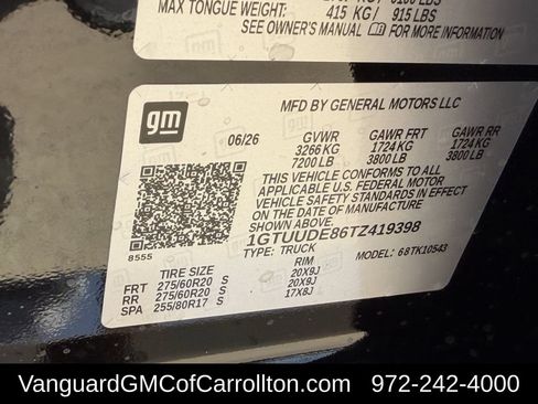 New 2026 GMC Sierra 1500 SLT AWD/4WD image 23