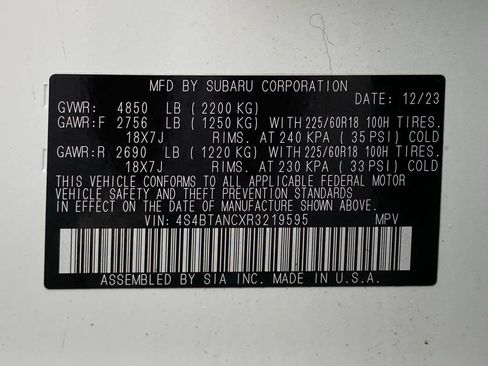 Used 2024 Subaru Outback Limited AWD/4WD image 32