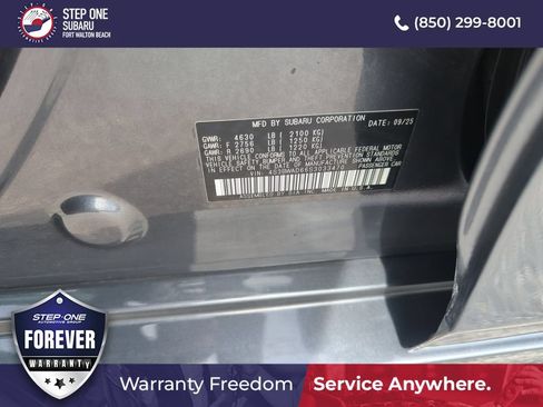 Certified 2025 Subaru Legacy Premium AWD/4WD image 38