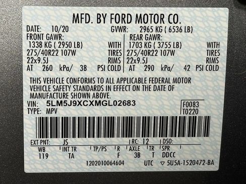 Used 2021 Lincoln Aviator Black Label AWD/4WD image 56