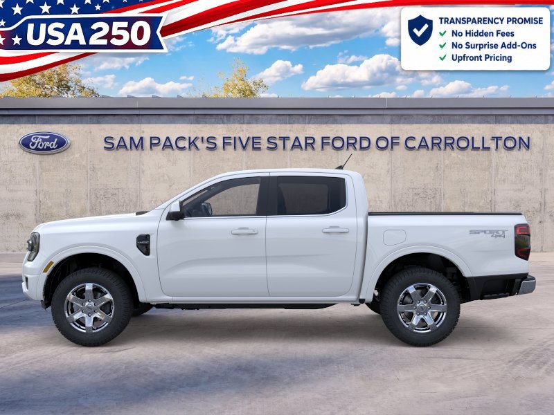 New 2026 Ford Ranger Lariat w/ Chrome Accent Package AWD/4WD image 3