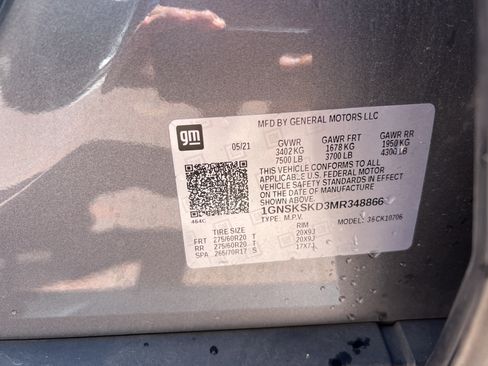 Used 2021 Chevrolet Tahoe Premier AWD/4WD image 36