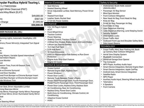 Used 2022 Chrysler Pacifica Touring-L FWD image 23