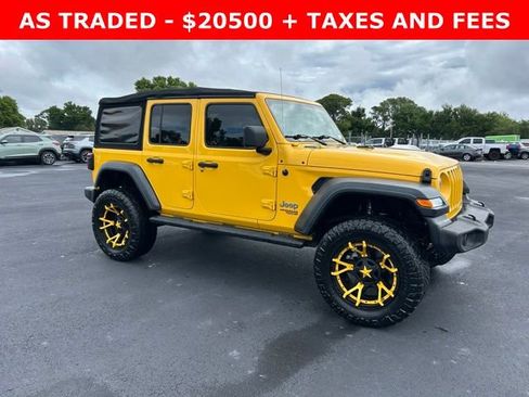 Used 2018 Jeep Wrangler Unlimited Sport S image 1