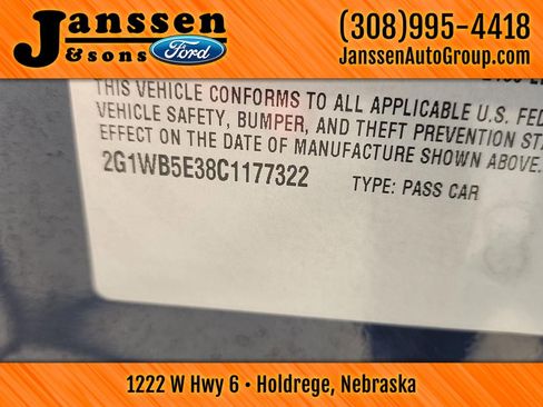 Used 2012 Chevrolet Impala LT image 15