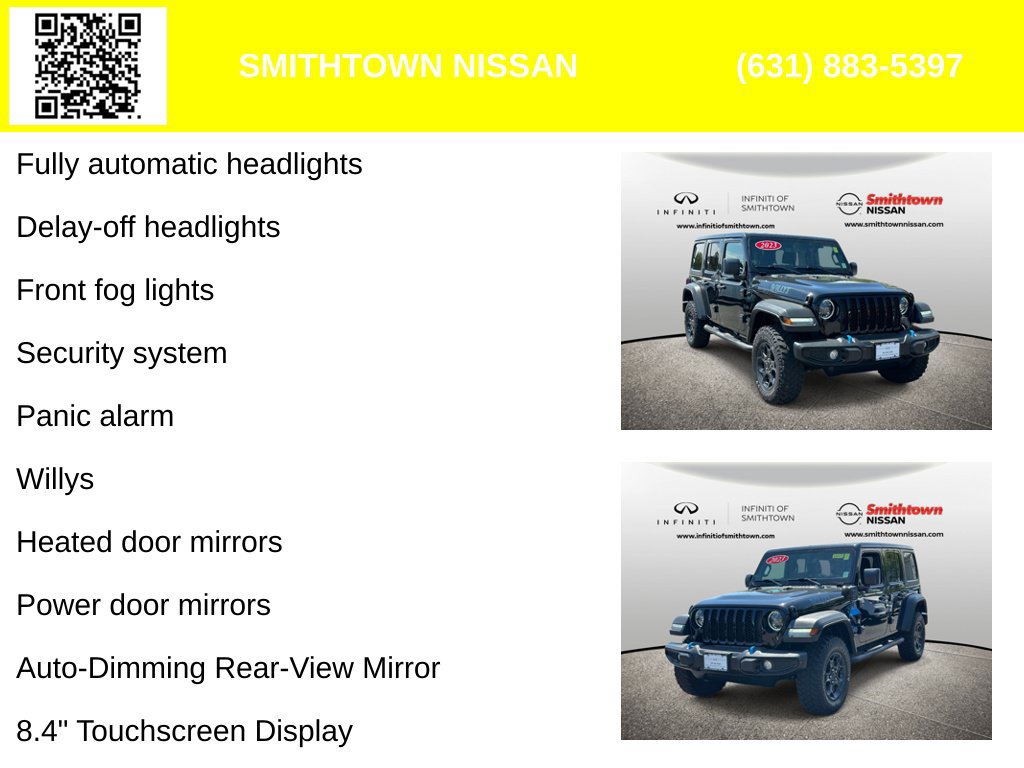 Used 2023 Jeep Wrangler Unlimited w/ Cold Weather Group AWD/4WD image 6