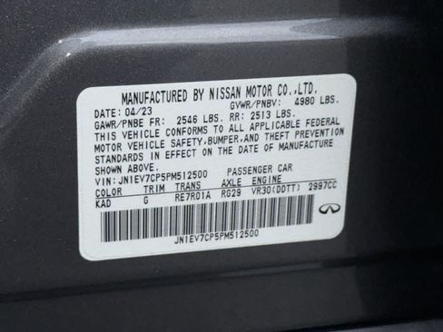 Used 2023 INFINITI Q50 Sensory RWD image 29