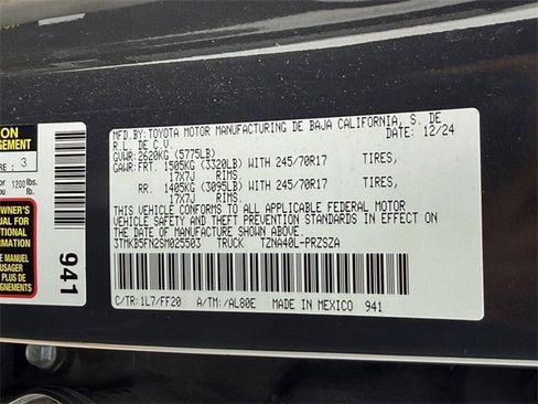 Used 2025 Toyota Tacoma SR5 image 34
