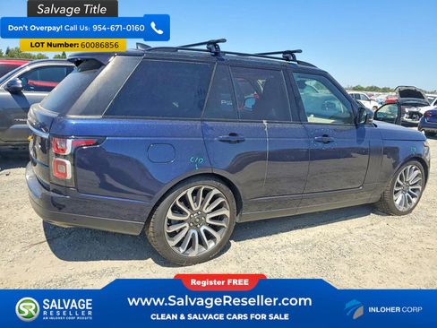 Used 2018 Land Rover Range Rover HSE AWD/4WD image 4