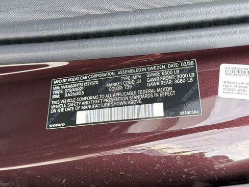 New 2026 Volvo XC90 T8 Ultra w/ Protection Package AWD/4WD image 20
