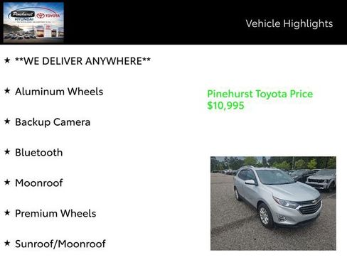 Used 2018 Chevrolet Equinox LT w/ Sun & Infotainment Package FWD image 20