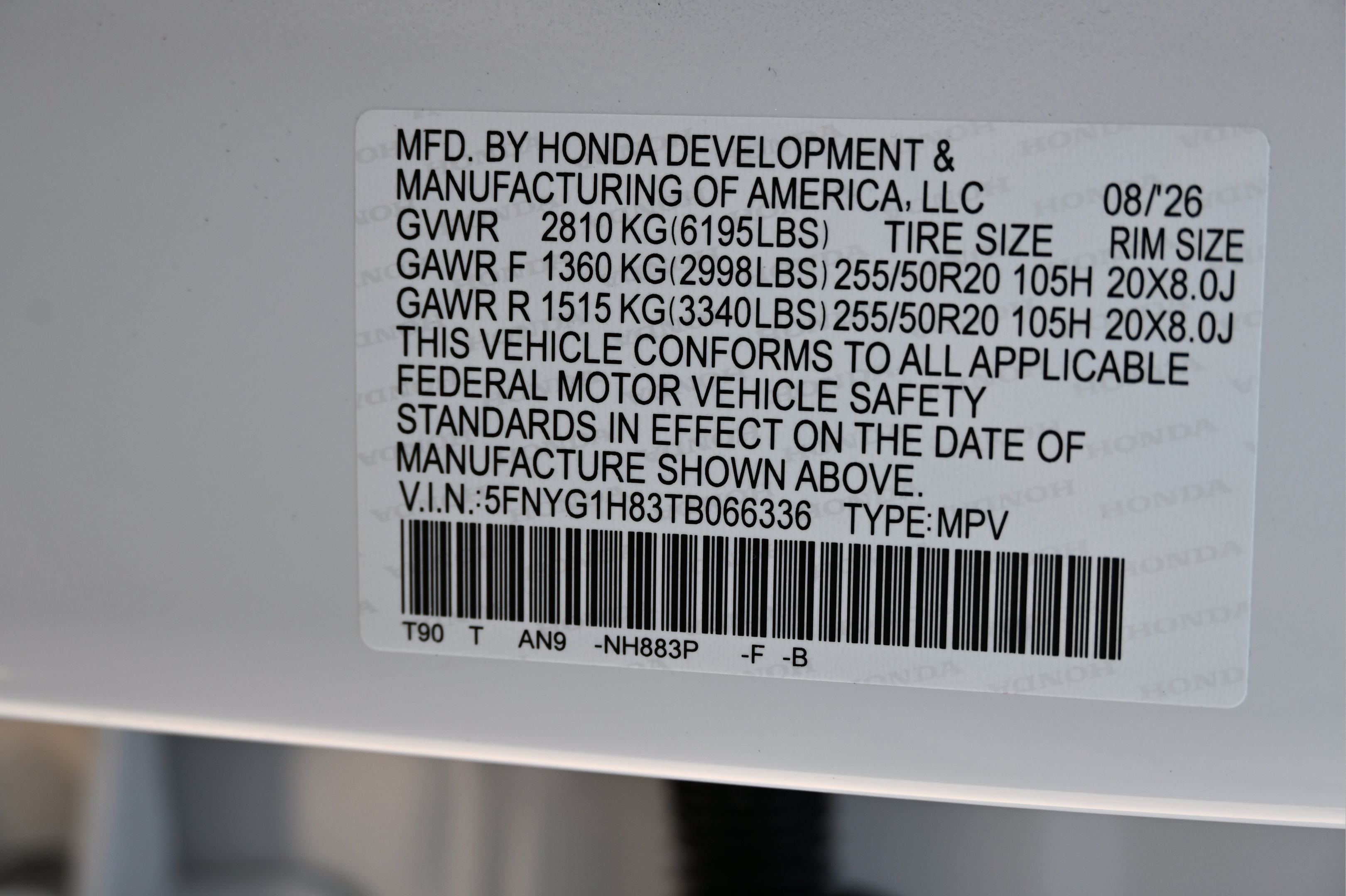 New 2026 Honda Pilot Elite image 21