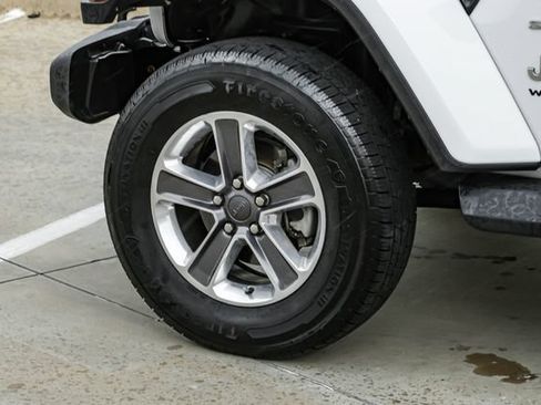 Used 2021 Jeep Wrangler Unlimited Sahara w/ Uconnect 4C Nav & Sound Group AWD/4WD image 55