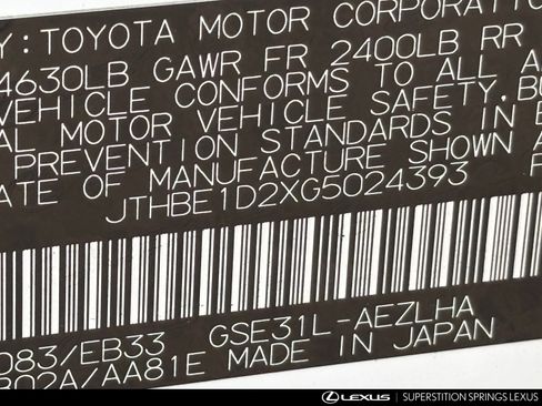 Used 2016 Lexus IS 350 image 31