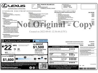 Used 2022 Lexus RX 350 AWD w/ Premium Package video 2