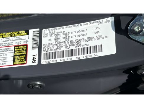 New 2026 Toyota Tacoma SR5 AWD/4WD image 29