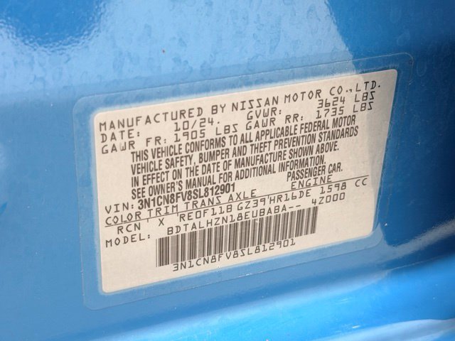 Used 2025 Nissan Versa SR w/ Trunk Package FWD image 19