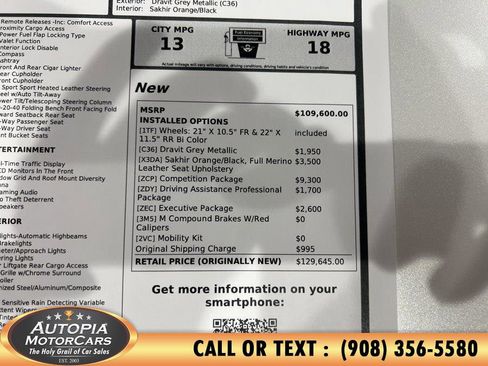 Used 2022 BMW X6 M w/ Competition Package image 52