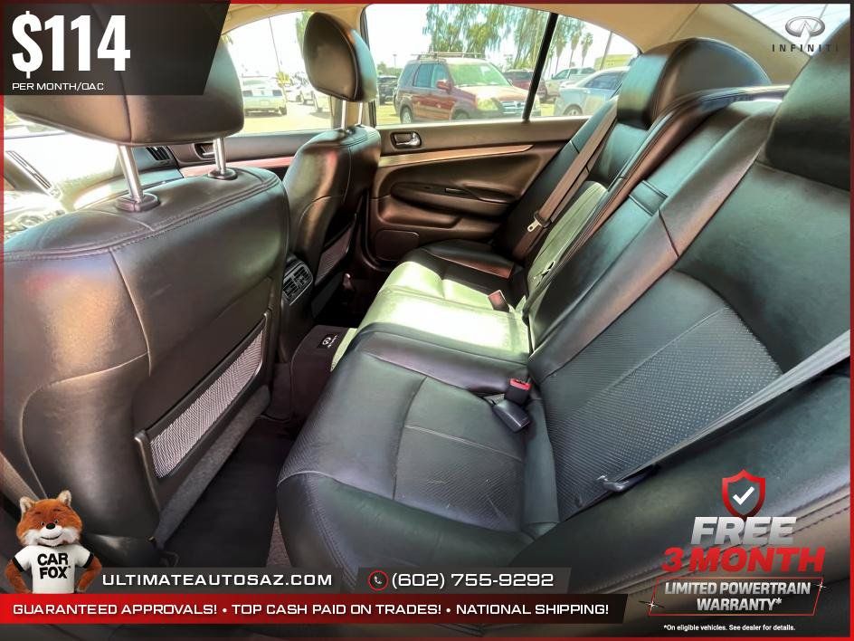 Used 2011 INFINITI G37 x Sedan w/ Premium Pkg AWD/4WD image 10