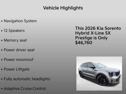 New 2026 Kia Sorento SX Prestige AWD/4WD image 32