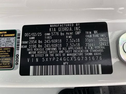 New 2025 Kia Telluride LX image 43