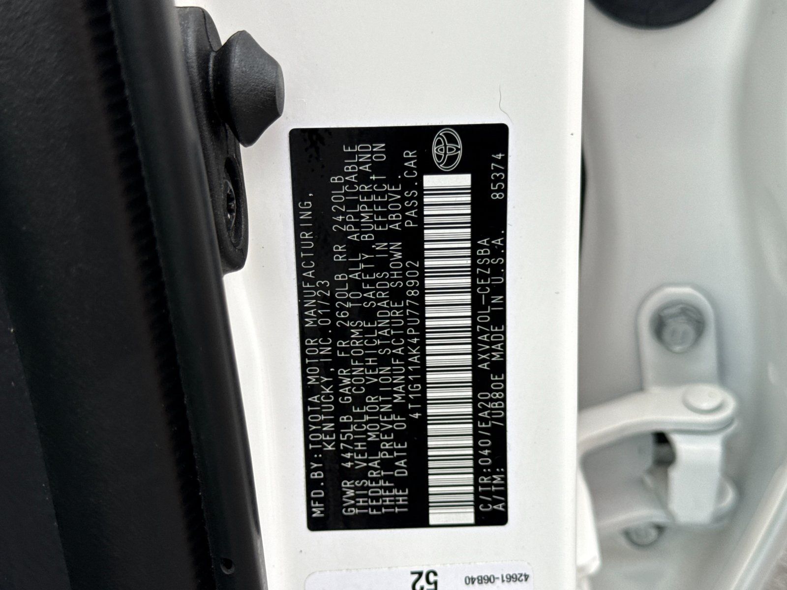 Used 2023 Toyota Camry SE FWD image 30