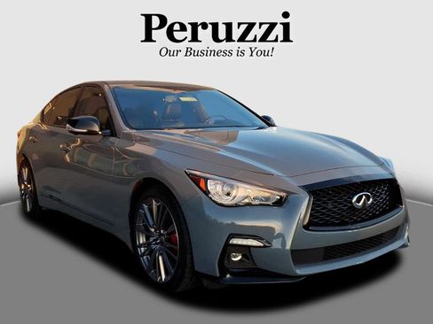 Used 2022 INFINITI Q50 Red Sport 400 image 1
