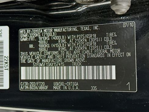 Used 2010 Toyota Tundra 4x4 Double Cab image 29